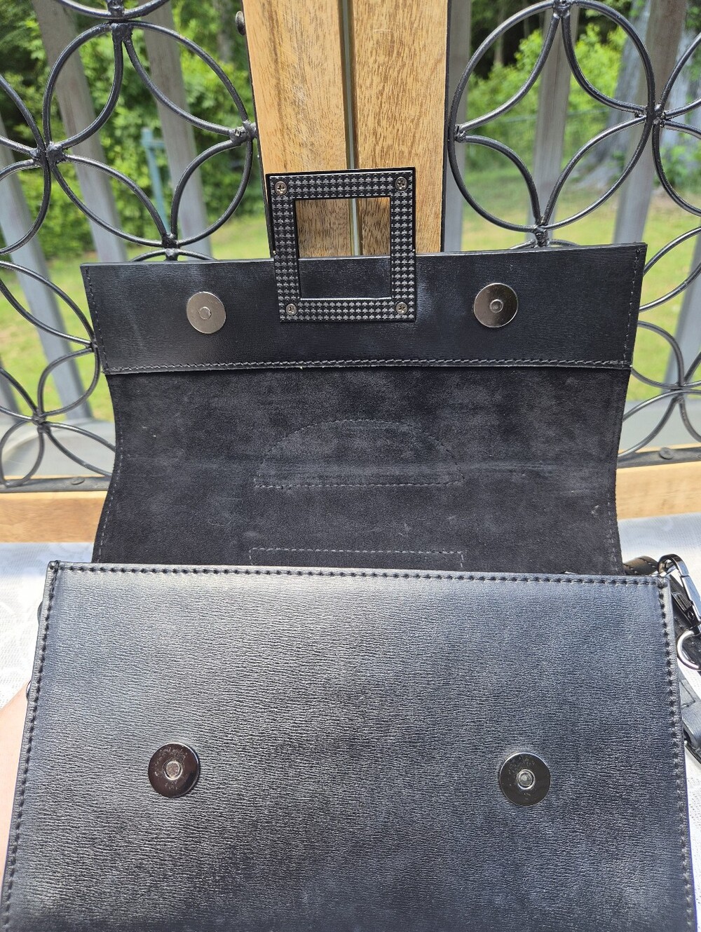 Stella Bianca Top-Handle Bag in Black - Picture 9 of 9